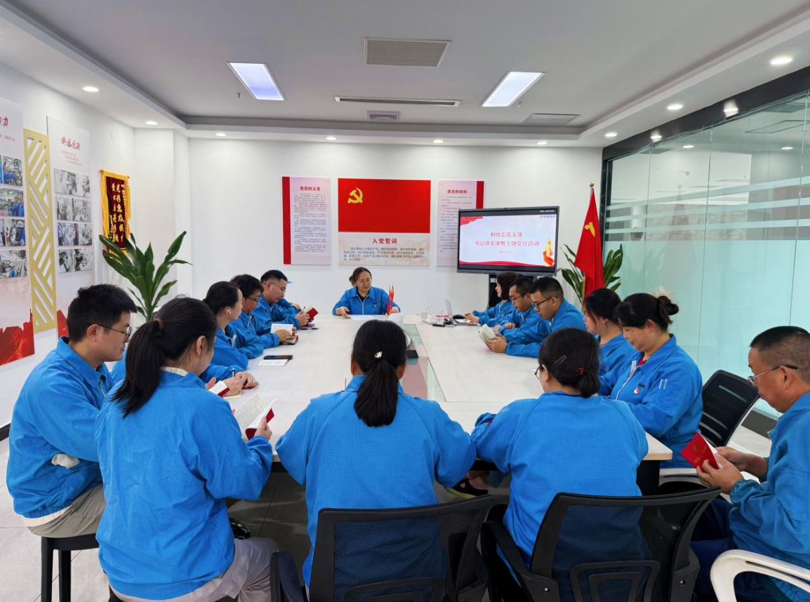 淬炼红心，强企有我 | 公司党支部开展主题党日活动